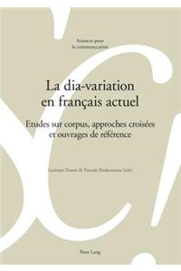 La Dia-Variation En Français Actuel