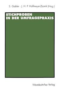 Stichproben in Der Umfragepraxis