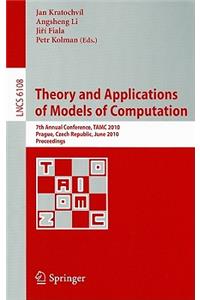 Theory and Applications of Models of Computation