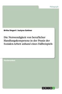 Notwendigkeit von beruflicher Handlungskompetenz in der Praxis der Sozialen Arbeit anhand eines Fallbeispiels