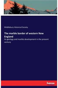 The marble border of western New England