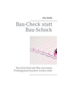 Bau-Check statt Bau-Schock