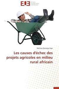 Les Causes d'Échec Des Projets Agricoles En Milieu Rural Africain