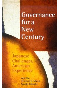 Governance for a New Century