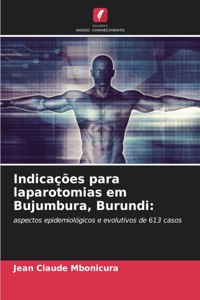 Indicações para laparotomias em Bujumbura, Burundi
