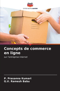 Concepts de commerce en ligne