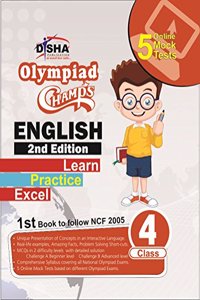 Olympiad Champs English Class 4 With 5 Mock Online Olympiad Tests 2Nd Edition