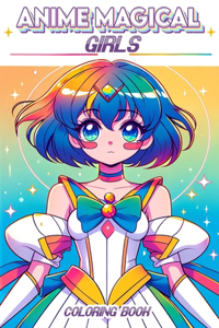 Anime Magical Girls Coloring book