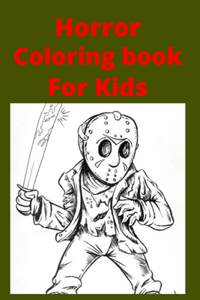 Horror Coloring book For Kids