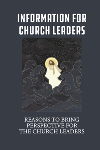Information For Church Leaders