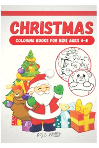 christmas coloring book for kids ages 4-8