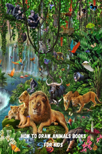 how to draw animals books for kids