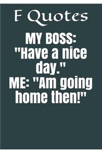 My Boss