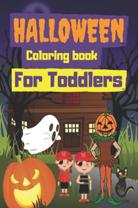 Halloween Coloring Book For Toddlers