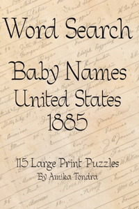 Word Search - Baby Names - United States 1885