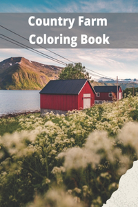 Country Farm Coloring Book