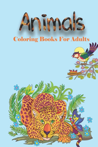 Animal Coloring Books For Adults