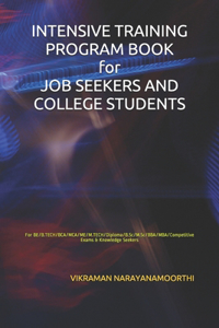 INTENSIVE TRAINING PROGRAM BOOK for JOB SEEKERS AND COLLEGE STUDENTS