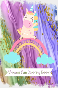 Unicorn Fun Coloring Book