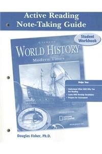 Glencoe World History, Active Reading Note-Taking Guide Student Workbook