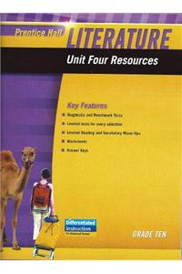 Prentice Hall Literature 2010 Unit 4 Resource Grade 10