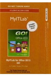 Prentice Hall Office 2013 Shortcut Card; Mylab It with Pearson Etext -- Access Card -- For Go! with Office 2013