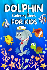Dolphin Coloring Book For Kids