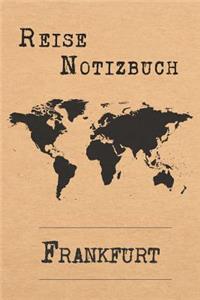 Reise Notizbuch Frankfurt