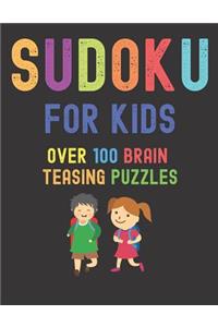 Sudoku For Kids Over 100 Brain Teasing Puzzles
