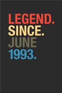 Legend Since June 1993