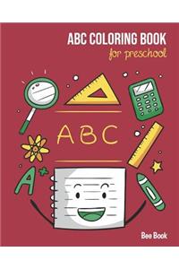 ABC Coloring Book For Preschool