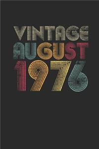 Vintage August 1976