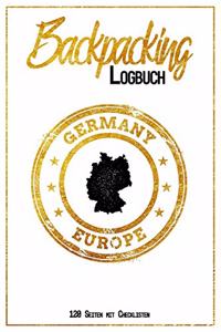 Backpacking Logbuch Germany Europe 120 Seiten mit Checklisten