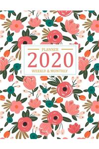 2020 Weekly and Monthly Planner