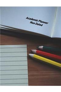 Academic Planner Non Dated