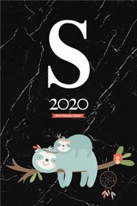 2020 Sloth Tribe Diary Planner