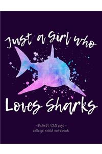 Just a Girl Who Loves Sharks