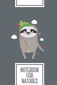 Notebook for Natures