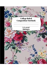 Soft Cover Composition Notebook