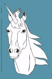 Sketchbook Unicorn Doodle Pad Unicorn Doodle Journal
