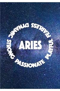 Aries Passionate Playful Fearless Dynamic Strong