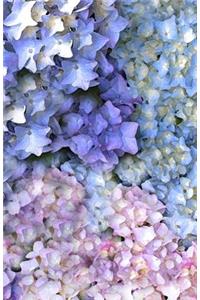 Hydrangea Flowers Notebook Journal
