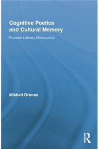 Cognitive Poetics and Cultural Memory