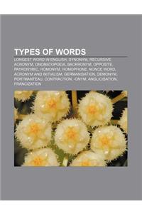 Types of Words