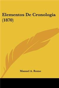 Elementos De Cronologia (1870)