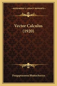 Vector Calculus (1920)