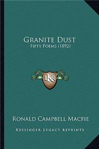 Granite Dust
