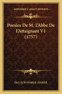 Poesies De M. L'Abbe De L'Attaignant V1 (1757)