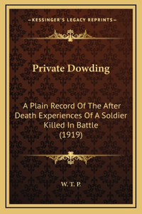 Private Dowding