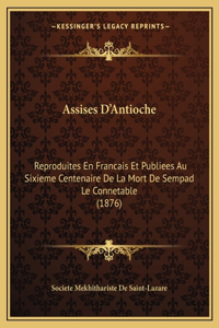 Assises D'Antioche